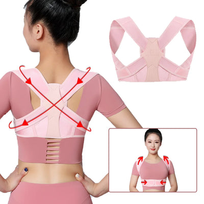 Adjustable Posture Corrector & Back Support Brace for Men & Women - Merelux Store