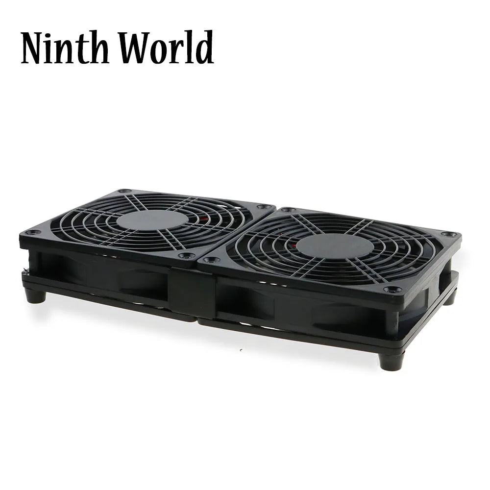 Router Cooling Fan | DIY PC & TV Box, Silent USB, 120mm/240mm with Net - Merelux Store