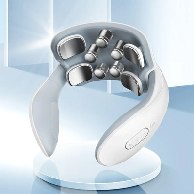 Portable Smart Neck & Shoulder Massager with Heat & Vibration - Merelux Store
