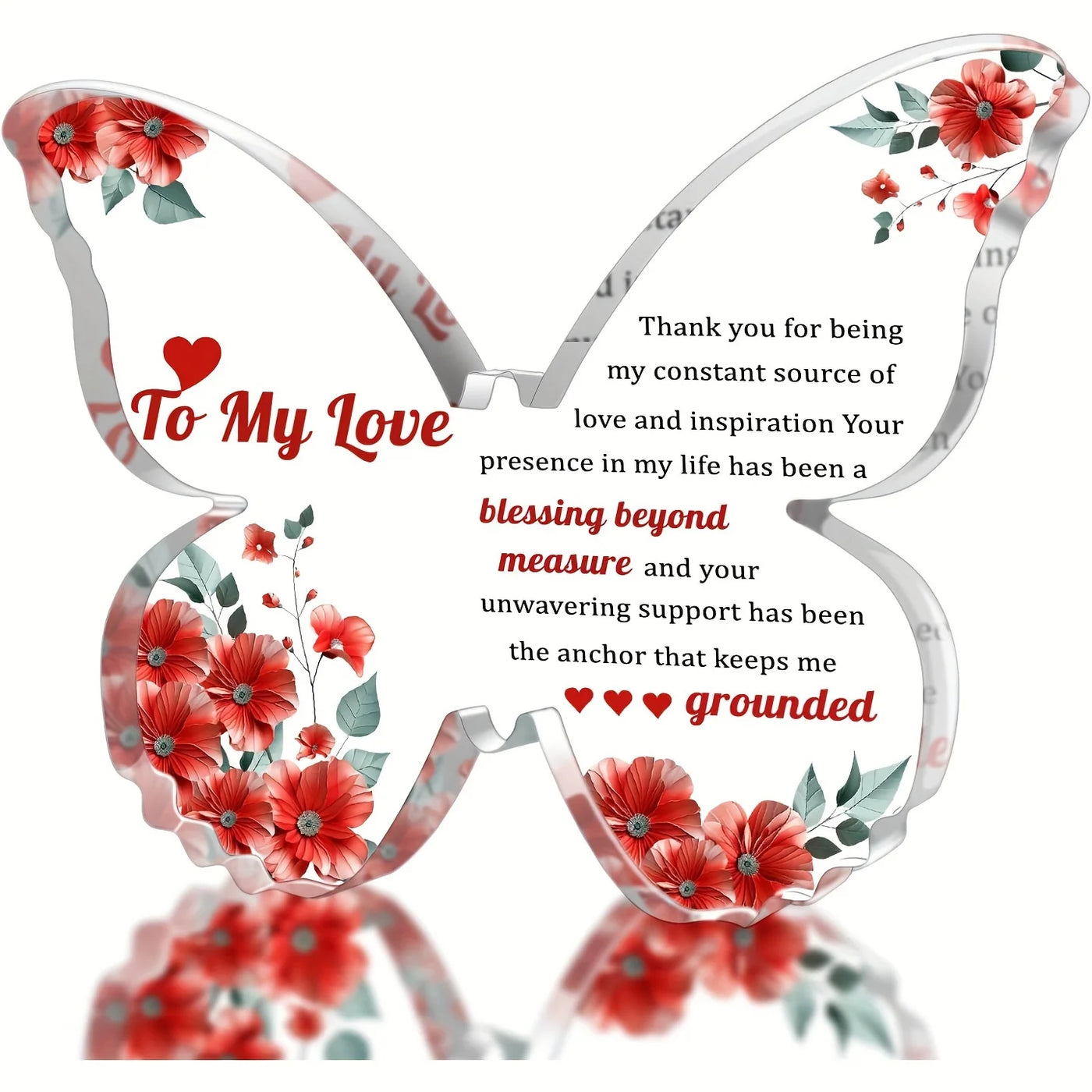 To My Love – I Love You Gift for Her | Ideal for Thanksgiving & Holidays - Merelux Store