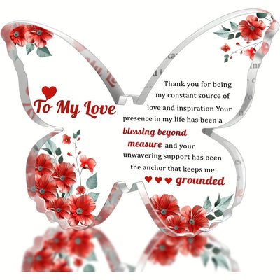 To My Love – I Love You Gift for Her | Ideal for Thanksgiving & Holidays - Merelux Store